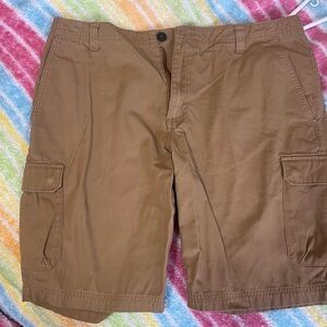 Mountain Hardwear Brown Cargo Shorts Versatile Cotton Blend